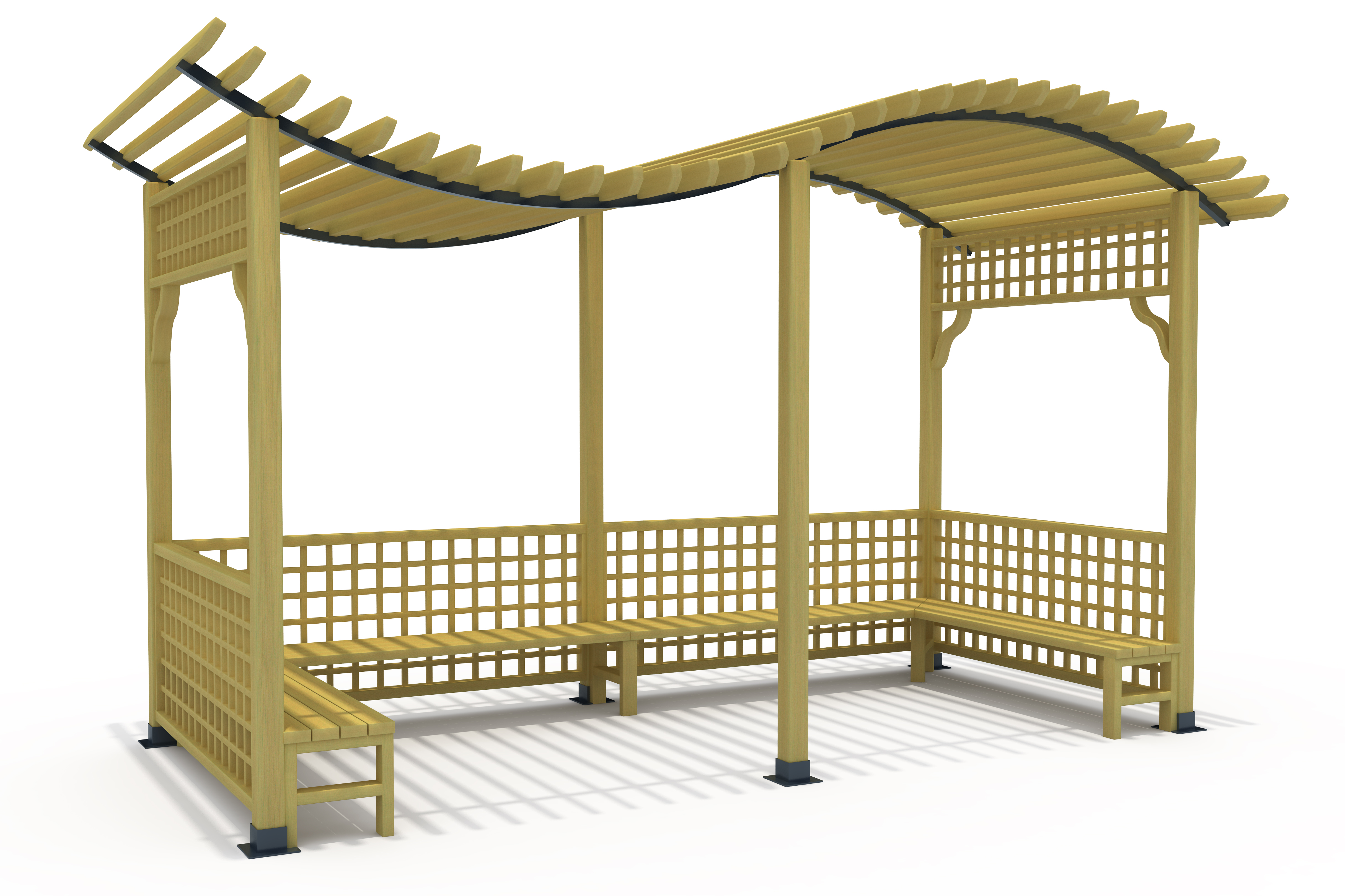 Pergolalar B-PP-3100 PP-3107 | Kent Mobilyaları | Erse Kent Mobilyaları